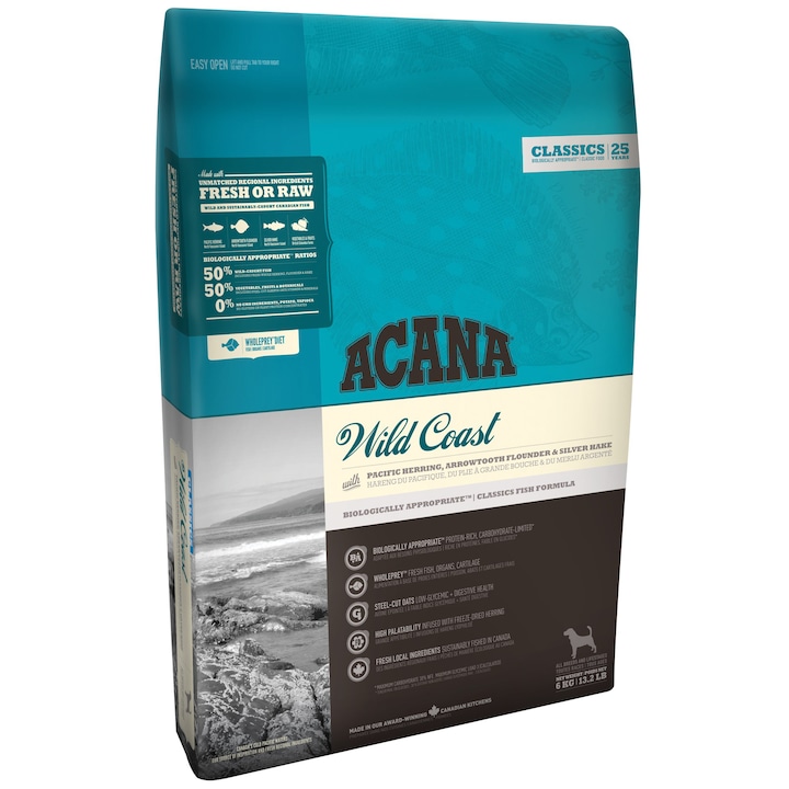 Acana classics wild coast 17 kg