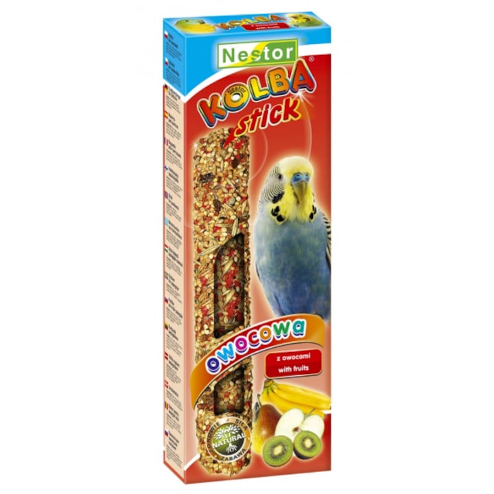 Belcuore baton canari cu fructe 85 g 2 bucati