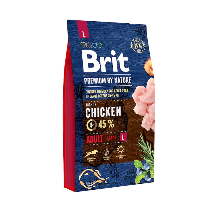 Brit premium cat adult cu pui 8 kg