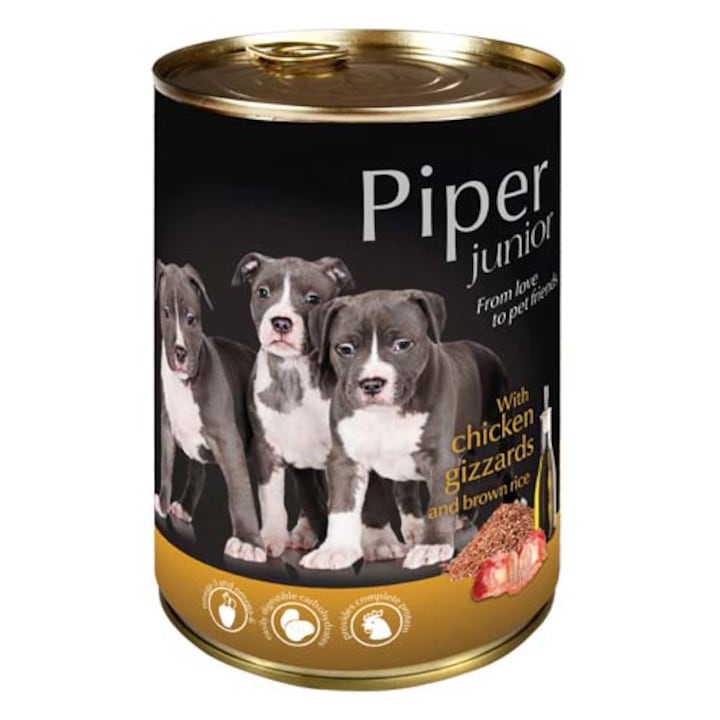 Calibra dog junior pui si orez brun 400 g