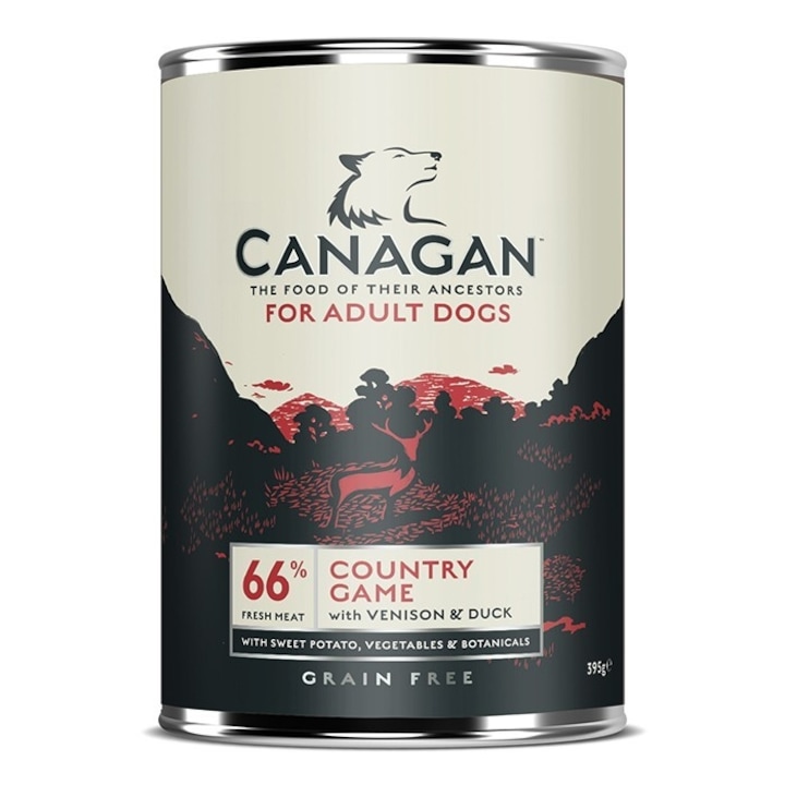 Canagan conserva dog grain free pui 395 g