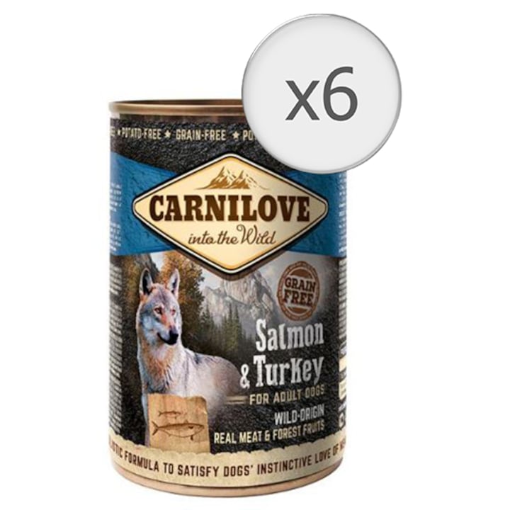 Carnilove puppy somon si curcan 400 g