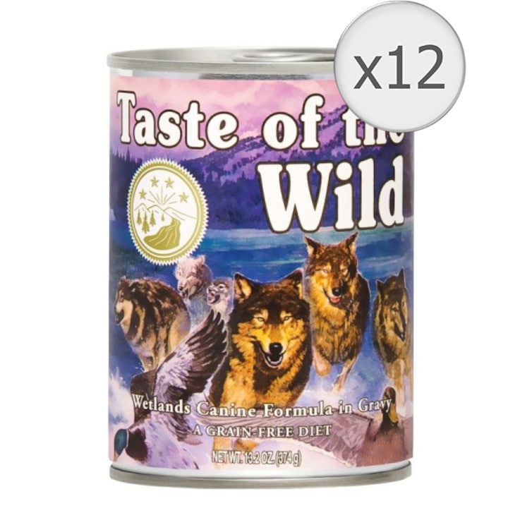 Conserva taste of the wild wetlands 390 g