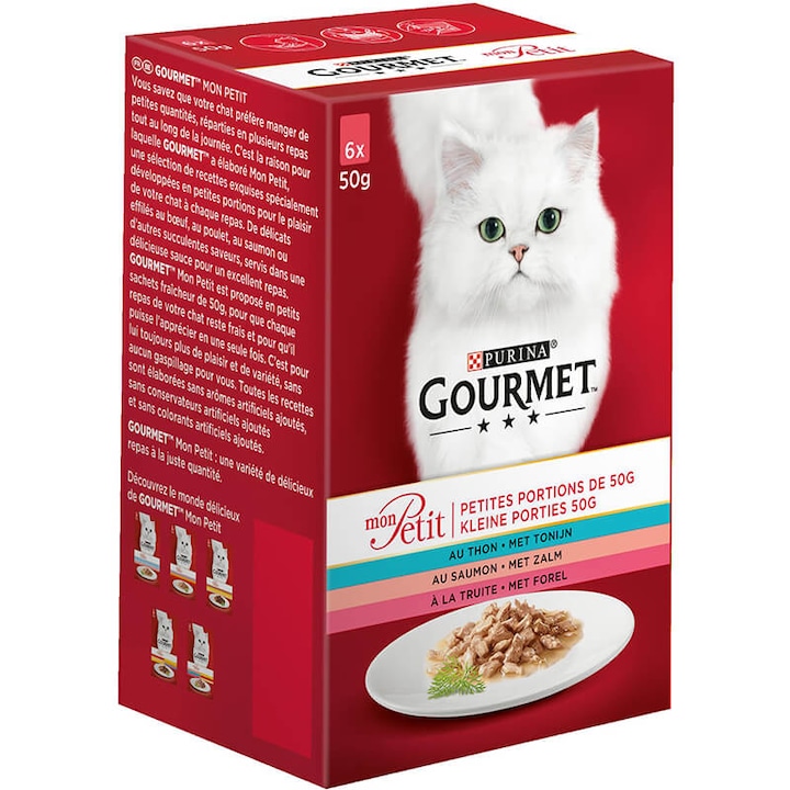 Gourmet mon petit cu ton 6 x 50 g