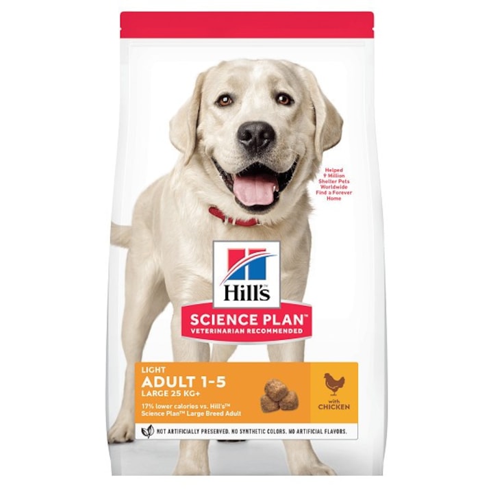 Hill s sp canine adult light pui 3 kg