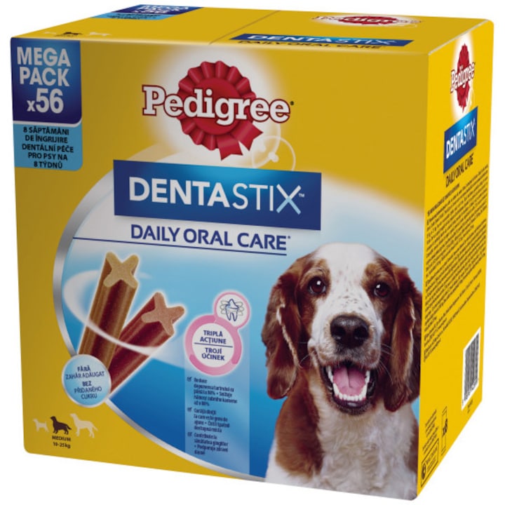 Pedigree dentastix caini talie mica 7 buc