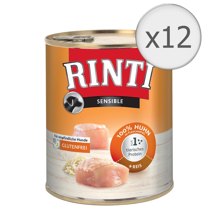 Rinti sensible miel si orez 700 g